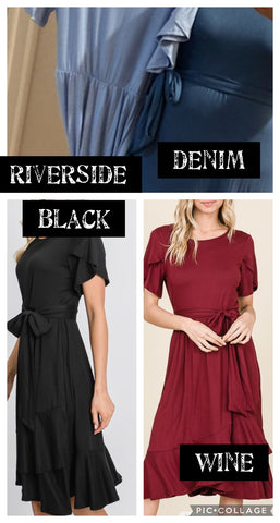 Side Wrap Dress