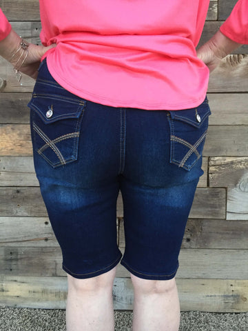 Gossip Denim Plus Size Shorts - Everyday Eden