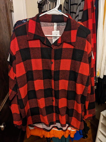 Buffalo Print Shacket