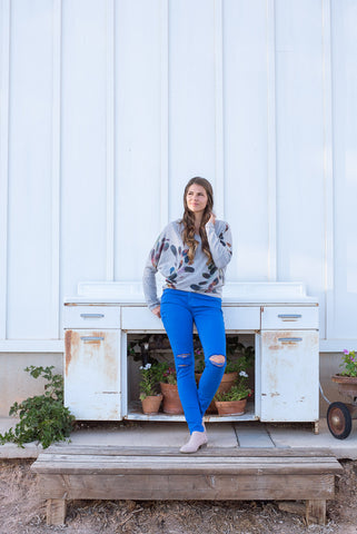 Peacock Sweater - Everyday Eden