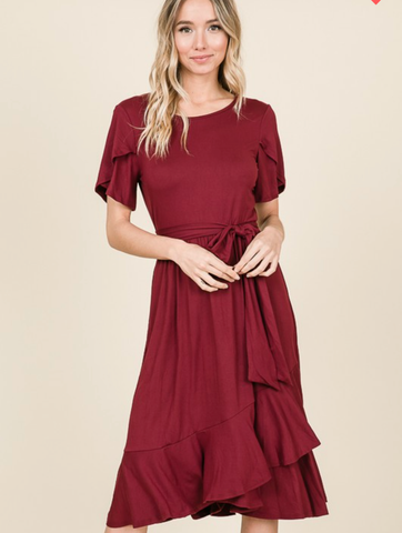 Side Wrap Dress