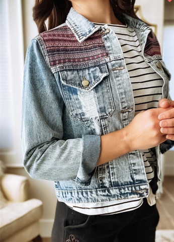 Detailed Jean Jacket